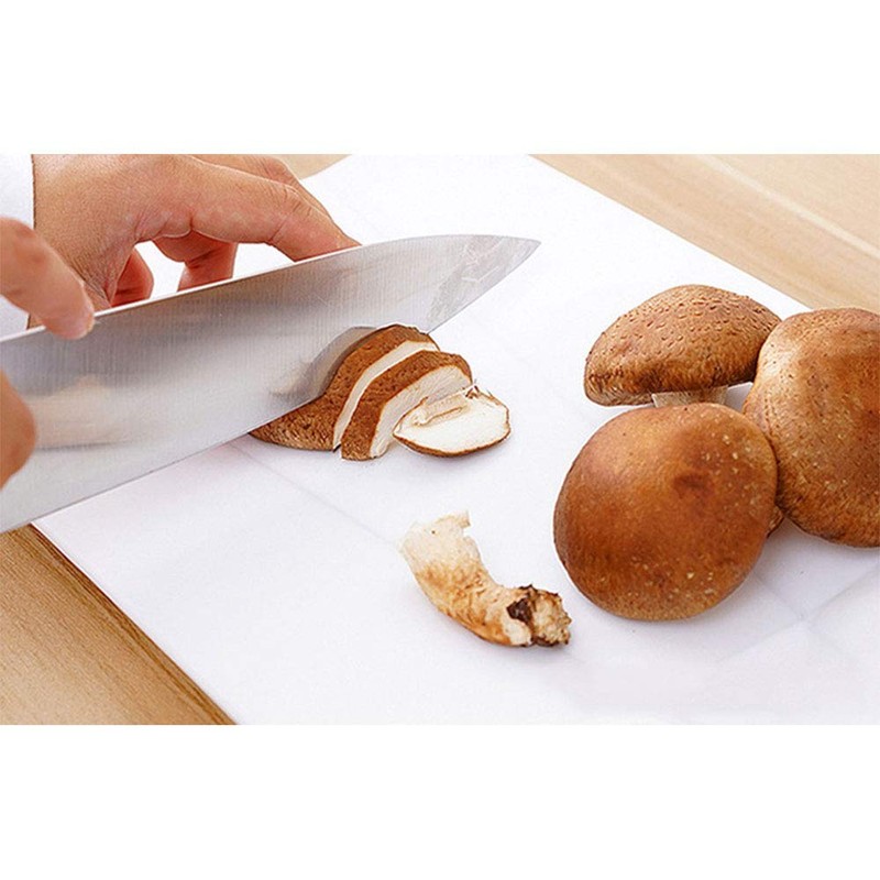 tooloflife Folding Chopping Board Kitchen Plastic Flexible Folding Non-Slip Cutting