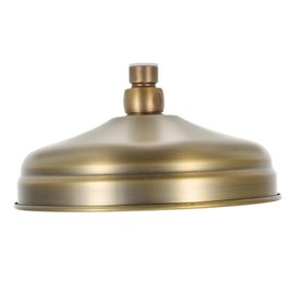 Cabezal De Ducha Retro De Lluvia 7.87 Pulgadas Para Baño Regadera Vintage De Cobre Con Salida Cascada Fácil Instalación Y Limpieza