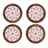 HASTA LA RAIZ | Juego de 4 Portavasos artesanales, Coasters