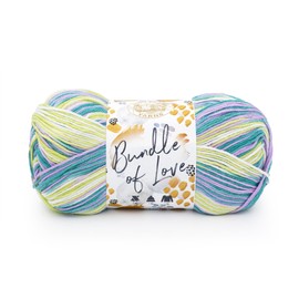 Lion Brand Yarn Bundle of Love Multicolor Yarn for Knitting and Crochet, 1 Pack, Flower Power