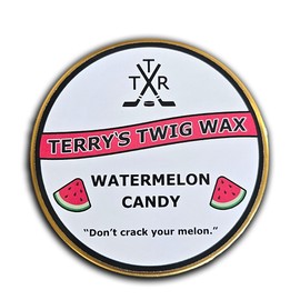 Terry's Twig Wax - Watermelon Candy (Scented Hockey Stick Wax) for Hockey Blade Tape, Increased Puck Control, Stick Tricks Michigan, Water Resistant