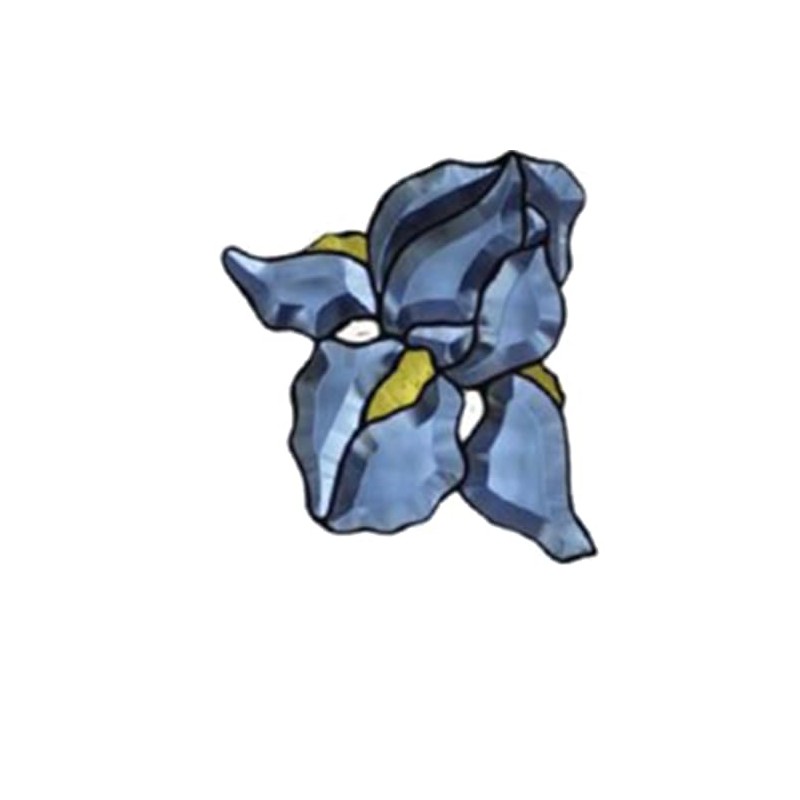 GST Glass Bevel Cluster Iris (Right)