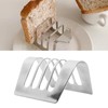 Stainless Steel Toast Rack Easy To Clean Vintage Rustproof Toast
