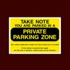USSP&S Take note you are parked in a private parking