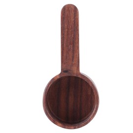 Multifunctional Wooden Measuring Spoon, Coffee Spoon, Home Coffee Spoon, Wooden Kitchen Measuring Devices, Black Walnut Wood (Short Handle)