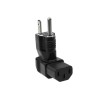 SF Cable C13 to USA NEMA 5-15P Power Plug Adapter