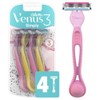 Gillette Venus Simply 3 Dragonfruit - Maquinilla de afeitar desechable