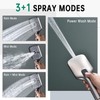 13-Inch Shower Heads with Multi-Function Handheld Sprayer Combo, 3-Way Metal