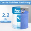 Poesie Poo Urine Absorbent Gel with Reusable Spoon for Portable