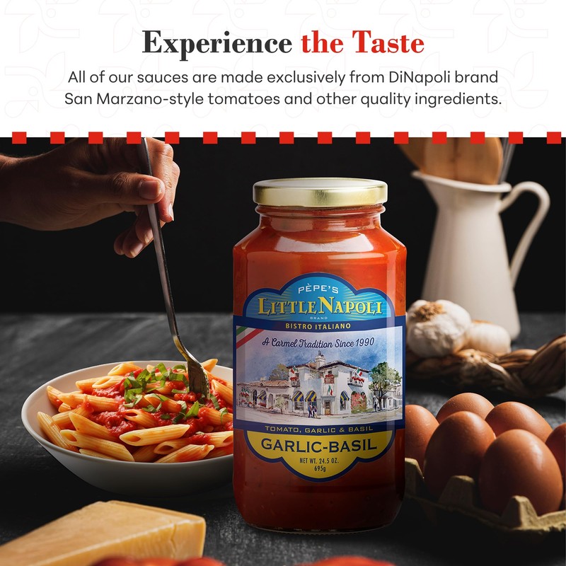 Chef Pèpe's Little Napoli Arrabbiata Sauce - Premium Pasta Sauce