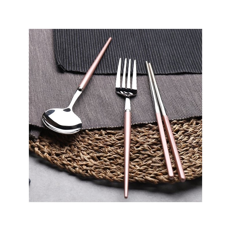 Bloom at Home Macaron Cutlery 3-Piece Set (Medium) 1 Set
