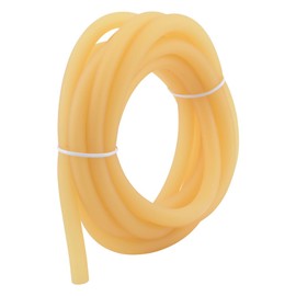 EZ-FLO 1/4 Inch ID (3/8 Inch OD) Yellow Latex Tubing, 10 Foot Length, 98598