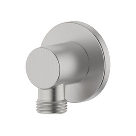 Duttao Wall Supply Elbow for Hand Held shower,with Connector Body and Washer, Wall-mount Hose Connector,without Shower Head and Hose (Brushed Nickel) DA-0045-BN
