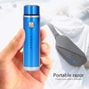 Portable Electric Shaver Mini Electric Razor USB Rechargeable Shaving Machine