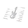 Gift Item: ROMINOX Key Tool Guitar, 19 Functions, Keytool Keytool