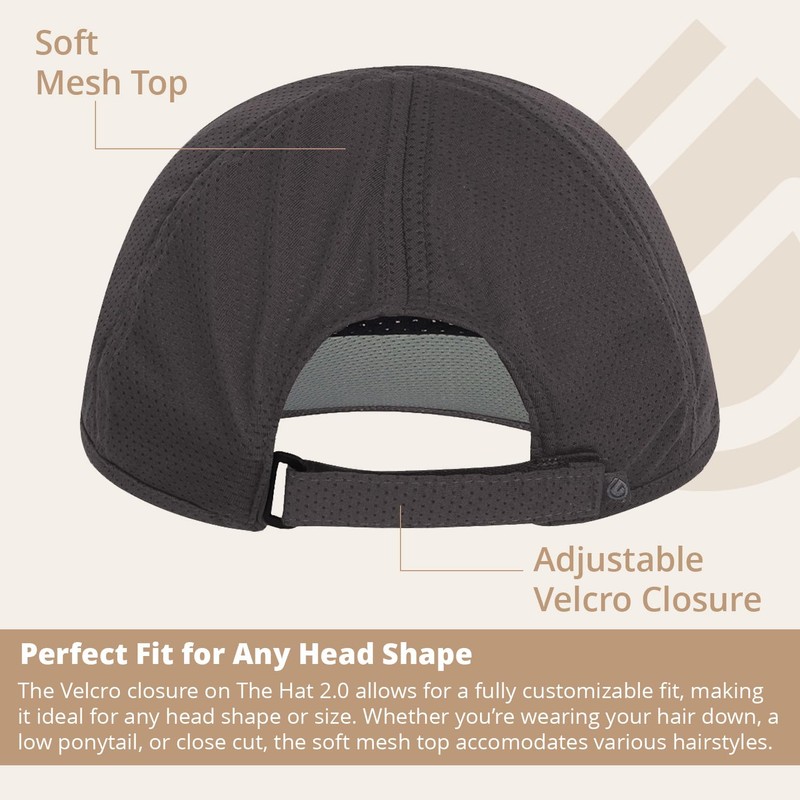 Gymwrap Hat 2.0 - Sweat Wicking, Cooling Baseball Cap, EvapoCOOL