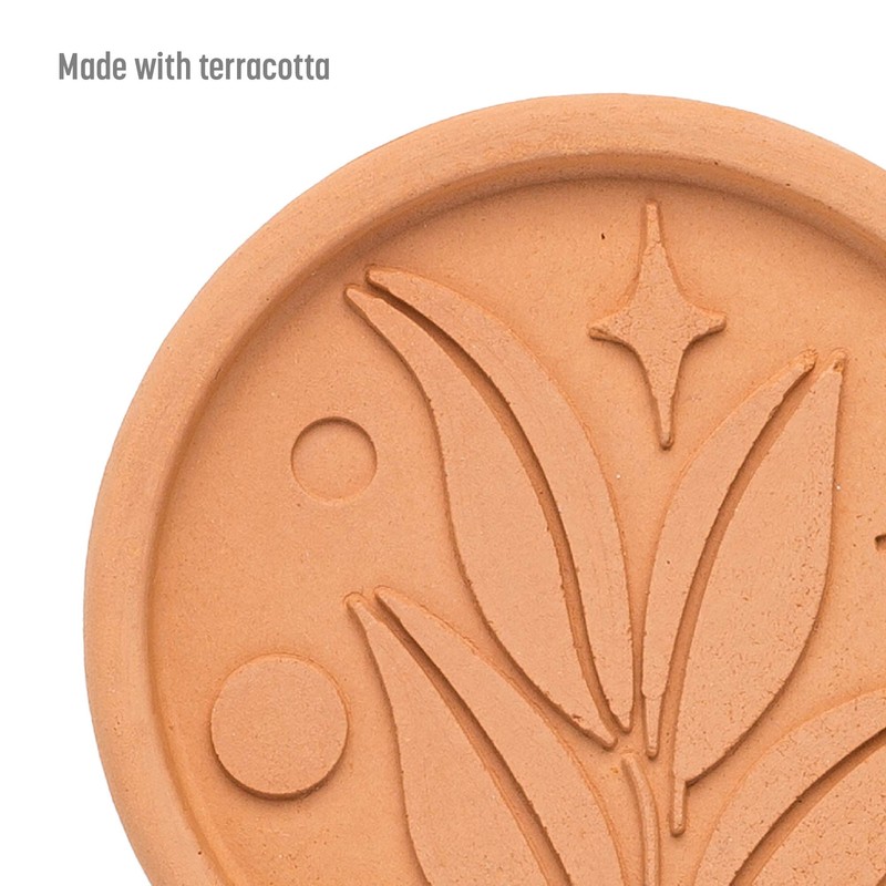Goodful Brown Sugar Saver and Softener Disc with Elegant Leaf