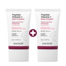 Maclean (Beauty) 맥클린 펩타이드 볼륨 선크림 50ml+50ml McLean Peptide Volume Sunscreen 50ml+50ml