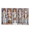 SEWACC Casse Noisette De Noel Christmas Nutcracker Ornaments Set Wooden