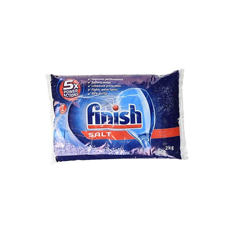 Bosch Finish SGZ9091UC Dishwasher Salt - 2Kg (Package may vary)