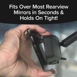 Espejo Retrovisor Reduce Los Puntos Ciegos, Gran Angular Mejorado con Visión de Angel Como Se Ve en La Televisión, Se Instala en Segundos Se Adapta a La Mayoría de Coches SUV y Camiones