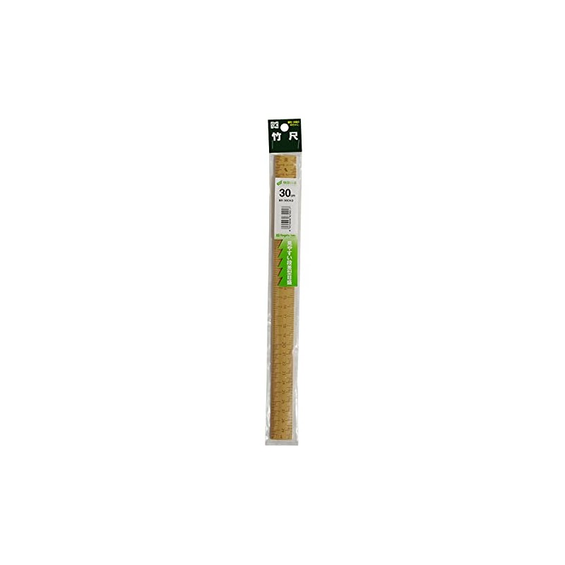 Niigata Seiki SK BR-30CKD Bamboo Scale, Quick Level, 11.8 inches