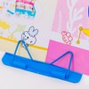 ZOKJSW Reading Stand (Blue, 1 Reading Stand) with Metal Bracket