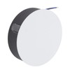 Wall Light Round Shape Aluminum Alloy 3 Beams Modern Wall