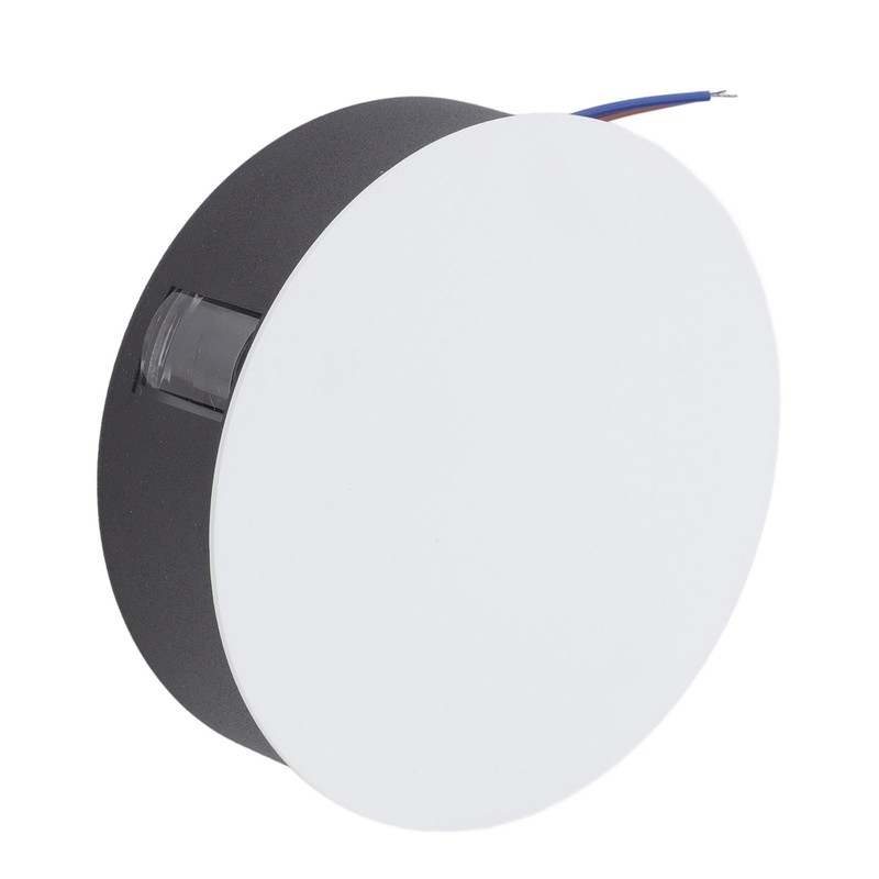 Wall Light Round Shape Aluminum Alloy 3 Beams Modern Wall