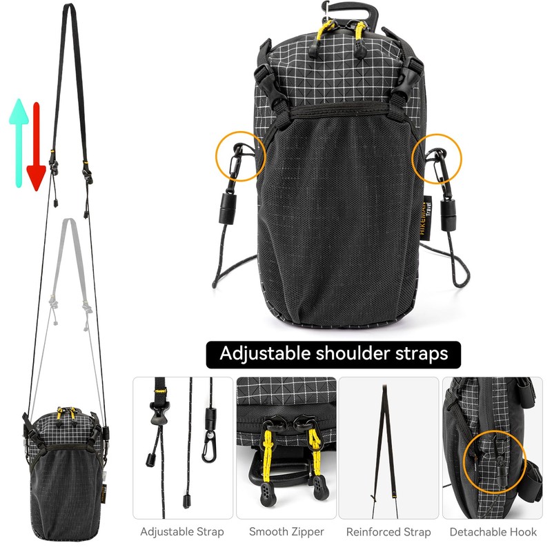 Backpack Shoulder Strap Pouch - Smartphone Strap Pack,Waterproof Rucksack Shoulder