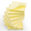 OWLKELA 800pcs Yellow Sticky Notes, 75 x 75mm, 8 Pads