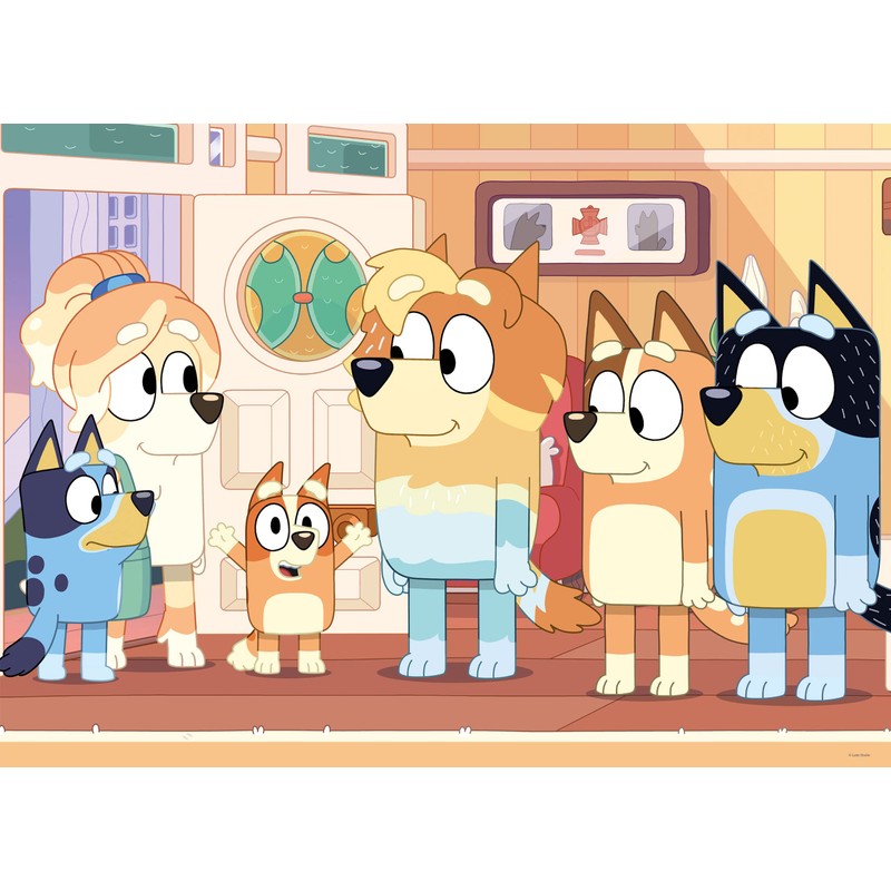 Liscianigiochi 99580 DF Maxifloor, Bluey Puzzle 24 Pieces