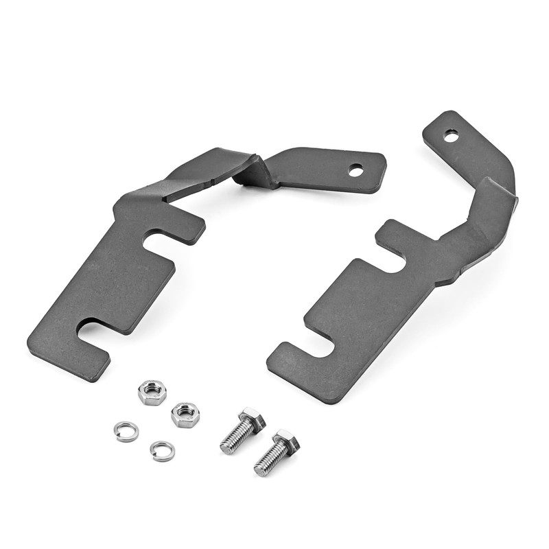 ROMELACK Hood Hinge Mount Brackets Ditch LED Pods Bracket Compatible