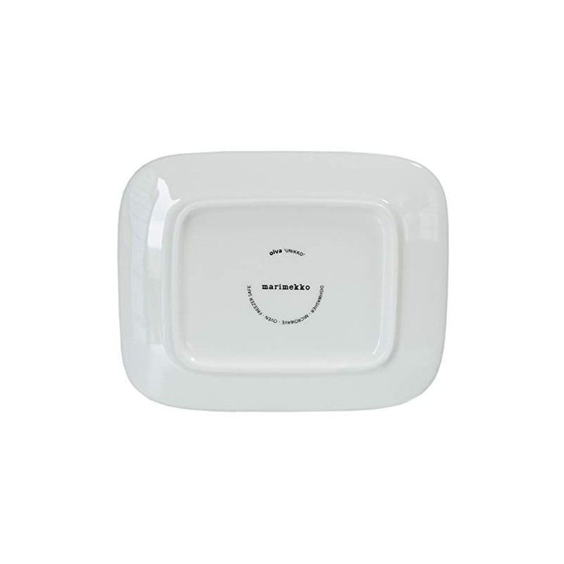 Marimekko 63436 001 Square Plate, 5.9 x 4.7 inches (15