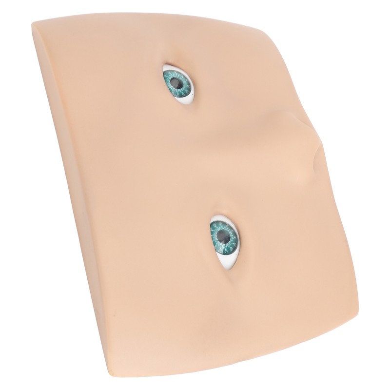 Makeup Practice Face Board 3D Realistic Eye Painting Practice Plastic