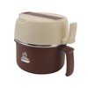 Stainless Steel Noodle Bowl Lunch Box Double Layer Ramen Bowl