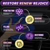 SHIELDOM Plastic Restorer for Cars Ceramic Plastic Coating Black Trim