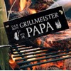 Sign "Der Beste Grillmeister Papa" Slate 22 x 8 cm