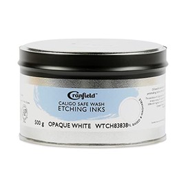 Cranfield Caligo Safe Wash Etching Ink - Opaque White, 500 g Can