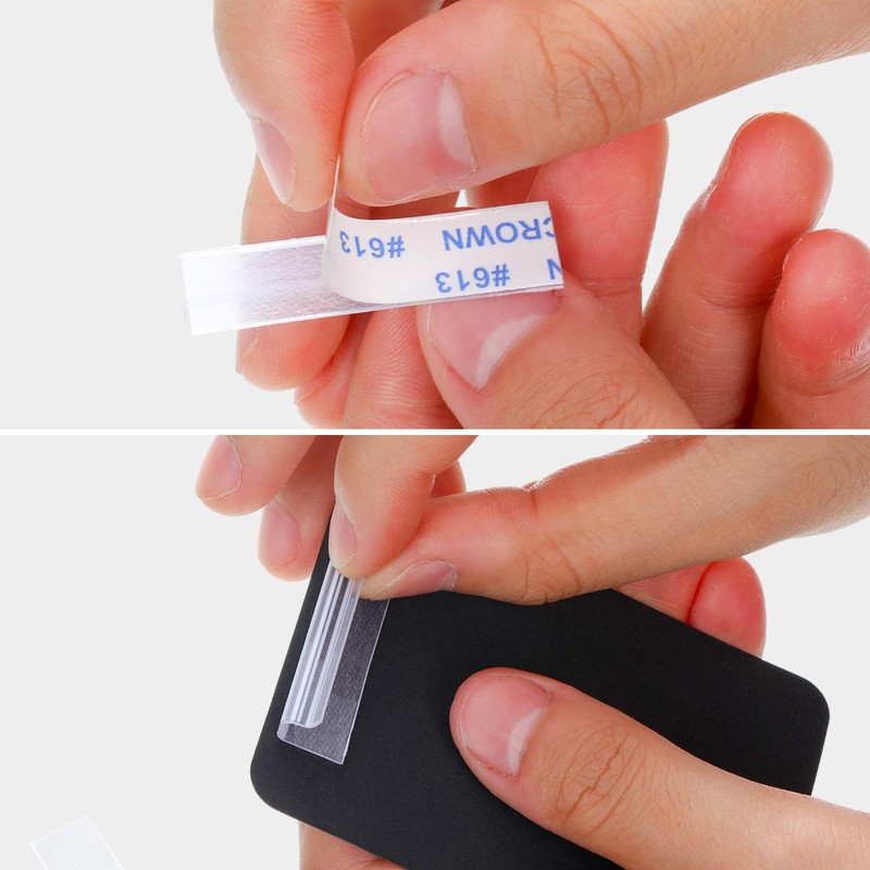 80 Pieces Earring Card Adapter Adhesive Lip Hanger Self-Adhesive Lip