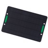 Solar Panel Fan Dual Exhaust Fans Air Ventilation Heat Dissipation