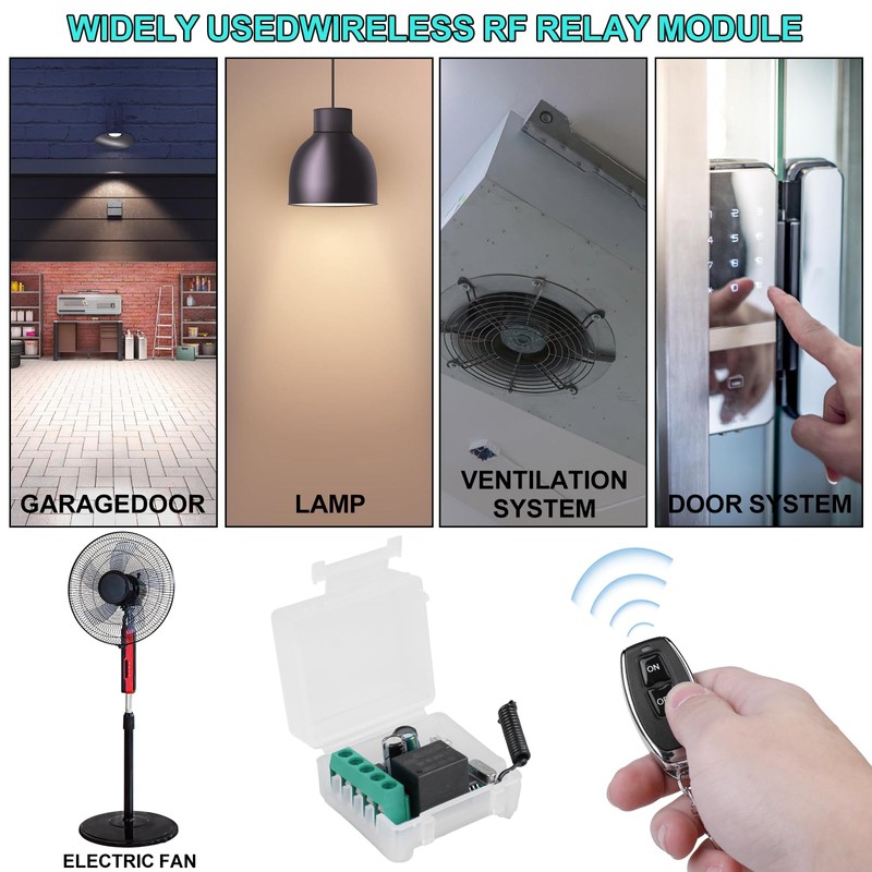 433MHZ FR Wireless Remote Control Switch Wireless 1 Channels: AC