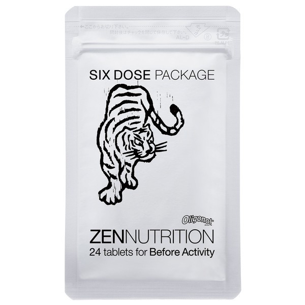 Zennutrient BEFORE 180080 Supplements to Drink Before Exercise, Tiger, 24 Tablets