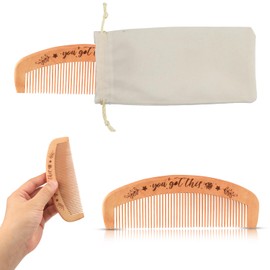 Labor Comb, Wooden Birthing Comb for Labor Pain Labor and Delivery Essentials Engraved Birthing Tool Labor Prep Gift for Pregnancy Women Expectant Mothers Childbirth