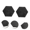 Totority 2pcs Sound Absorbing Acoustic Panels High-density Felt Wall Insulation