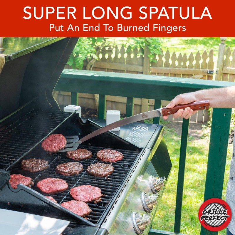 Grill Spatula 24-inch Super Long for Grilling Barbecue Griddle and