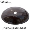 YIMAI Ingenuity Vessel Sink Bathroom Sinks Tempered Glass Art Basin