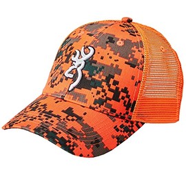 Browning Digi Blaze Meshback Cap, orange
