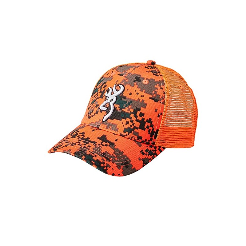 Browning Digi Blaze Meshback Cap, orange