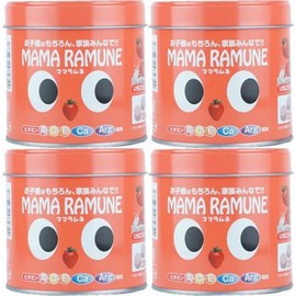 【4個セット】ママラムネ（いちごミルク風味）200粒